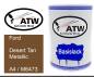 Preview: Ford, Desert Tan Metallic, A4 / M6473: 500ml Lackdose, von ATW Autoteile West.